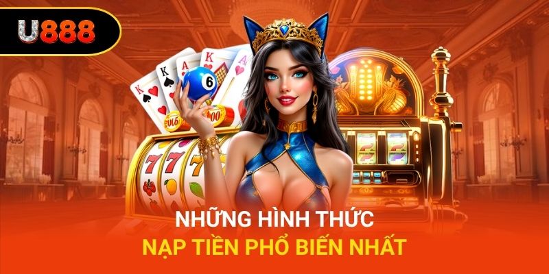 Những hình thức nạp tiền phổ biến nhất