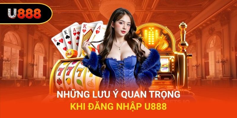 Những lưu ý quan trọng khi đăng nhập U888