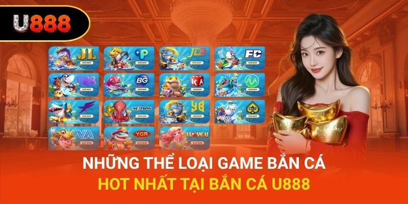 Những thể loại game bắn cá hot nhất tại bắn cá U888