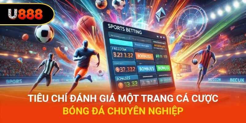 Tiêu chí đánh giá một trang cá cược bóng đá chuyên nghiệp